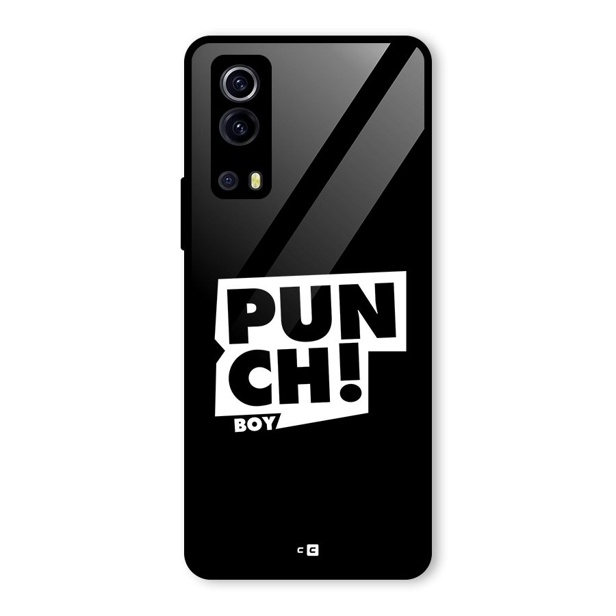 Punch Boy Glass Back Case for Vivo iQOO Z3