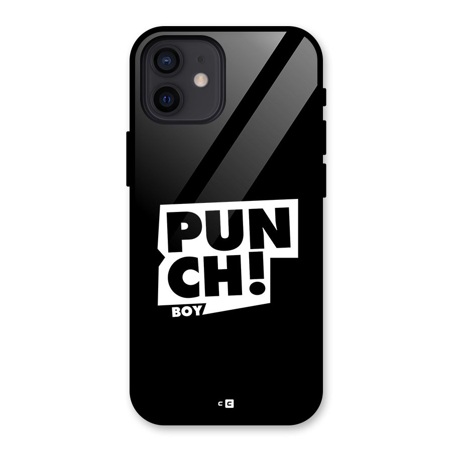 Punch Boy Glass Back Case for iPhone 12