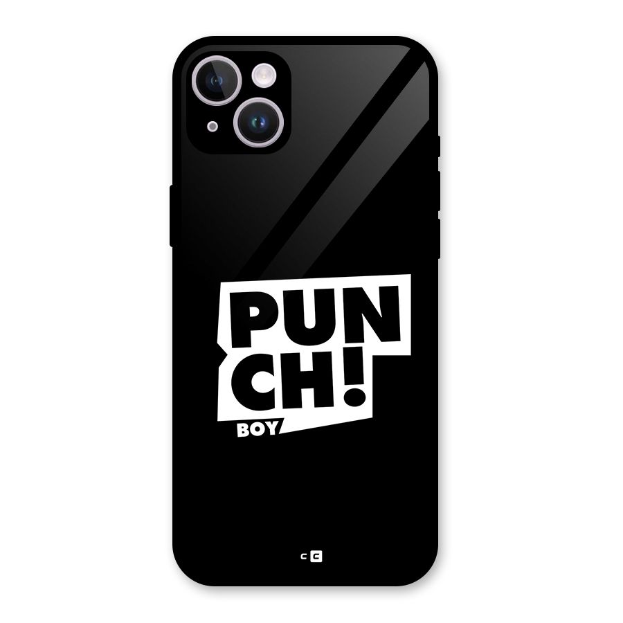 Punch Boy Glass Back Case for iPhone 14 Plus