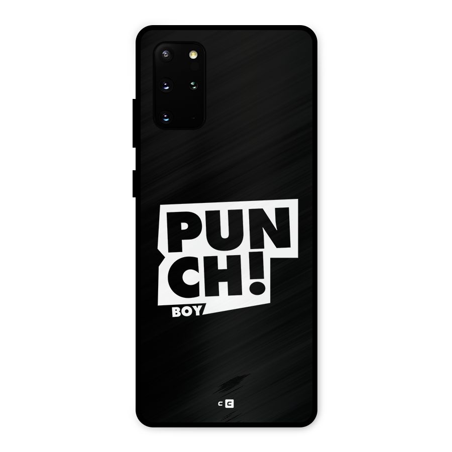 Punch Boy Metal Back Case for Galaxy S20 Plus