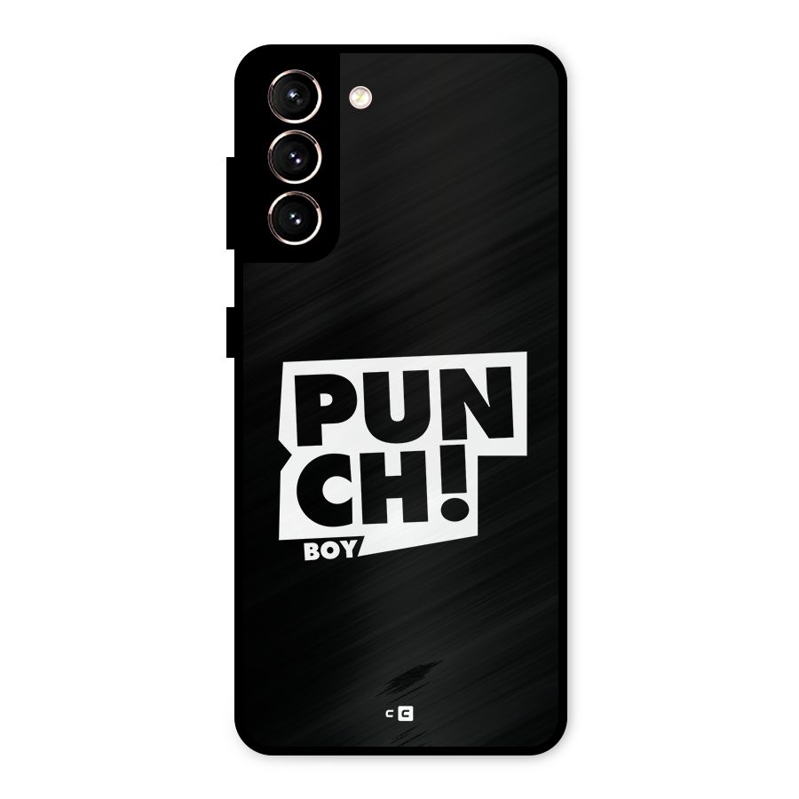 Punch Boy Metal Back Case for Galaxy S21 5G