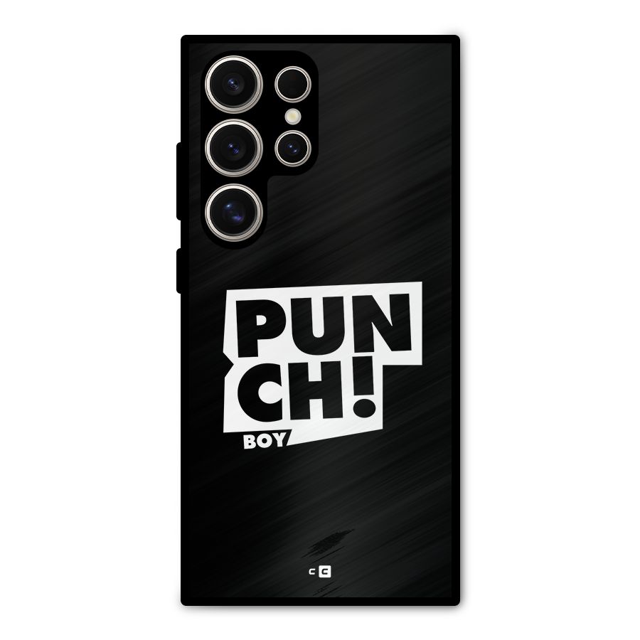 Punch Boy Metal Back Case for Galaxy S24 Ultra