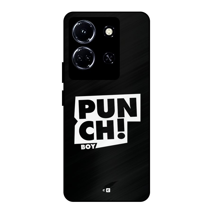 Punch Boy Metal Back Case for Infinix Note 30 5G