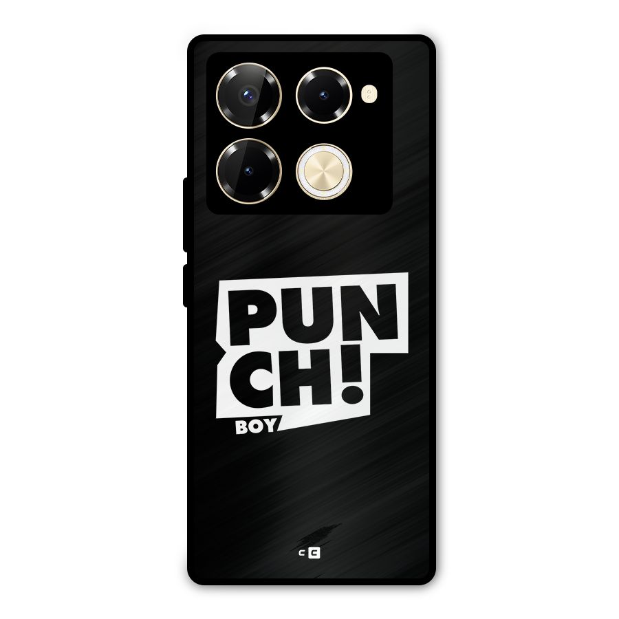 Punch Boy Metal Back Case for Infinix Note 40 Pro Plus
