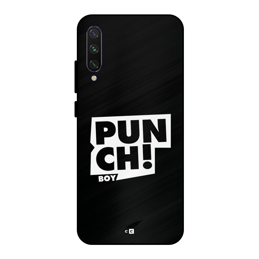 Punch Boy Metal Back Case for Mi A3
