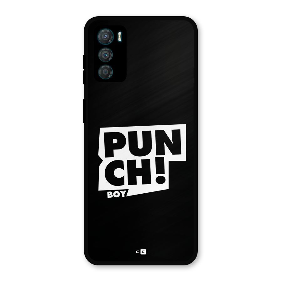 Punch Boy Metal Back Case for Moto G42