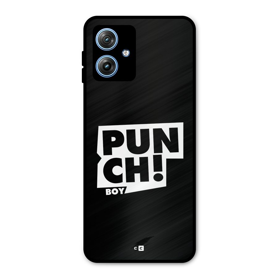 Punch Boy Metal Back Case for Moto G54