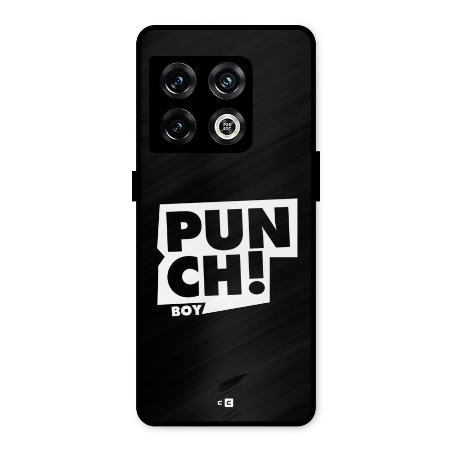 Punch Boy Metal Back Case for OnePlus 10 Pro 5G