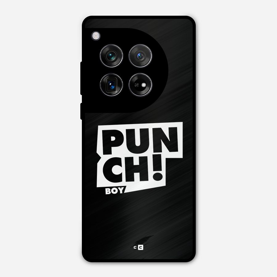 Punch Boy Metal Back Case for OnePlus 12