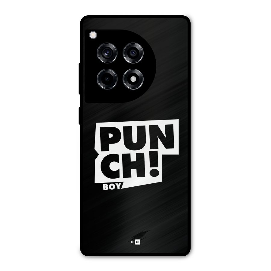 Punch Boy Metal Back Case for OnePlus 12R