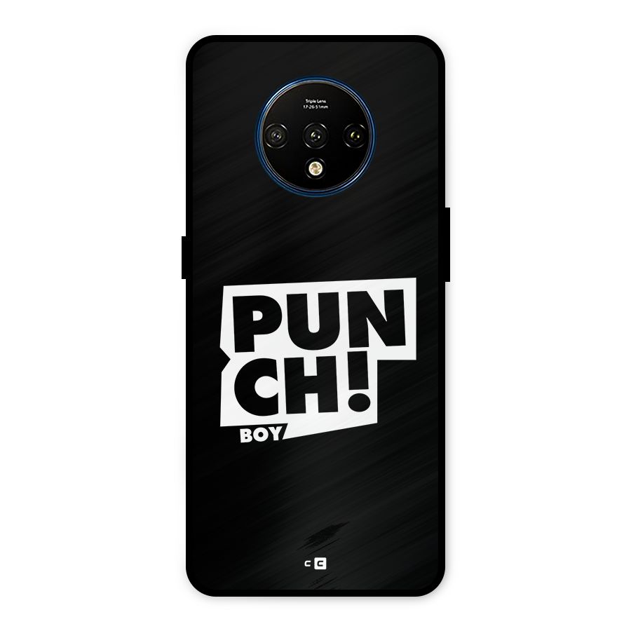 Punch Boy Metal Back Case for OnePlus 7T