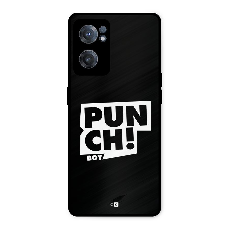 Punch Boy Metal Back Case for OnePlus Nord CE 2 5G
