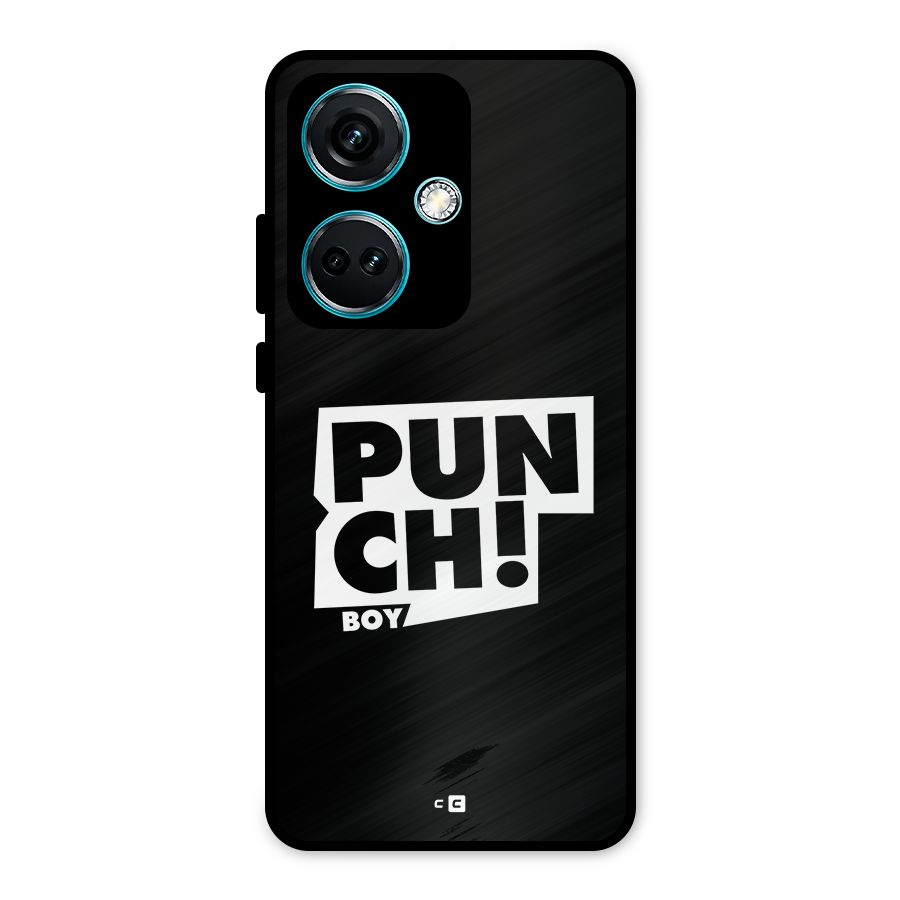 Punch Boy Metal Back Case for OnePlus Nord CE 3 5G