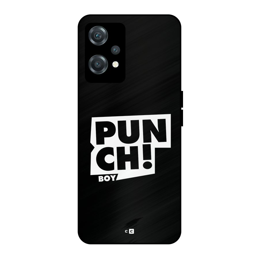 Punch Boy Metal Back Case for OnePlus Nord CE 2 Lite 5G