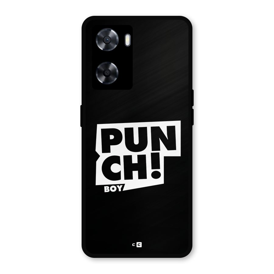 Punch Boy Metal Back Case for OnePlus Nord N20 SE