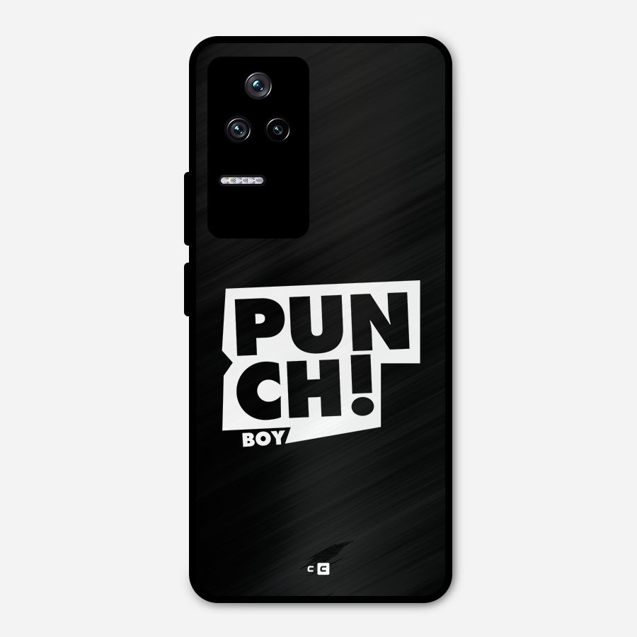 Punch Boy Metal Back Case for Poco F4 5G