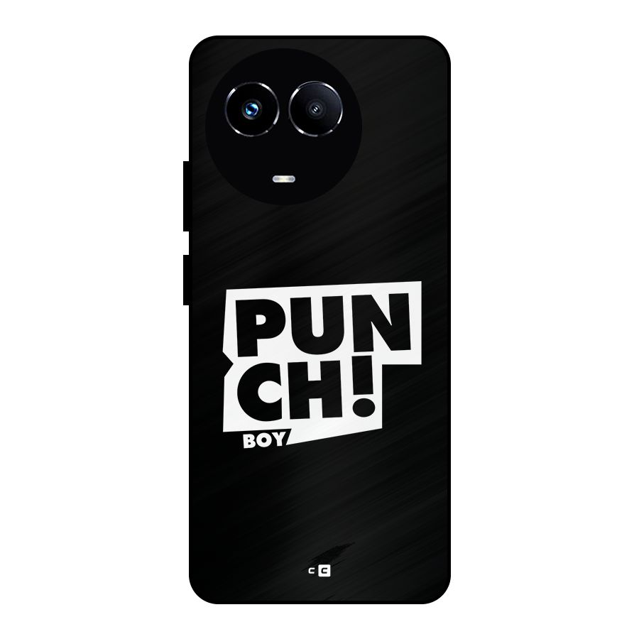 Punch Boy Metal Back Case for Realme 11X