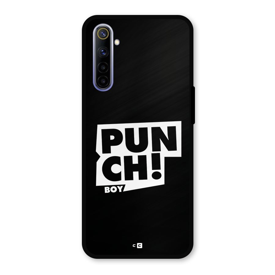 Punch Boy Metal Back Case for Realme 6i