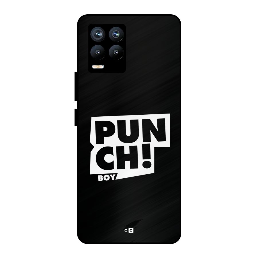 Punch Boy Metal Back Case for Realme 8