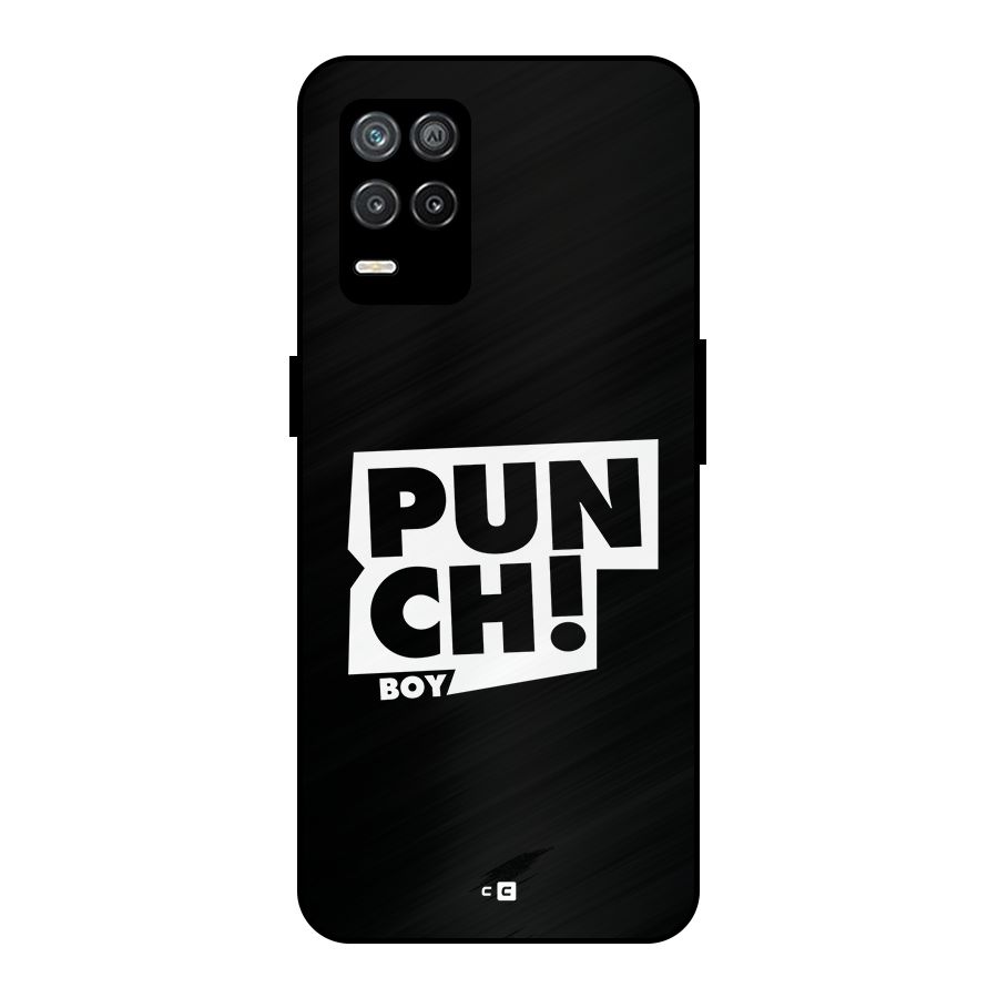 Punch Boy Metal Back Case for Realme 8 5G
