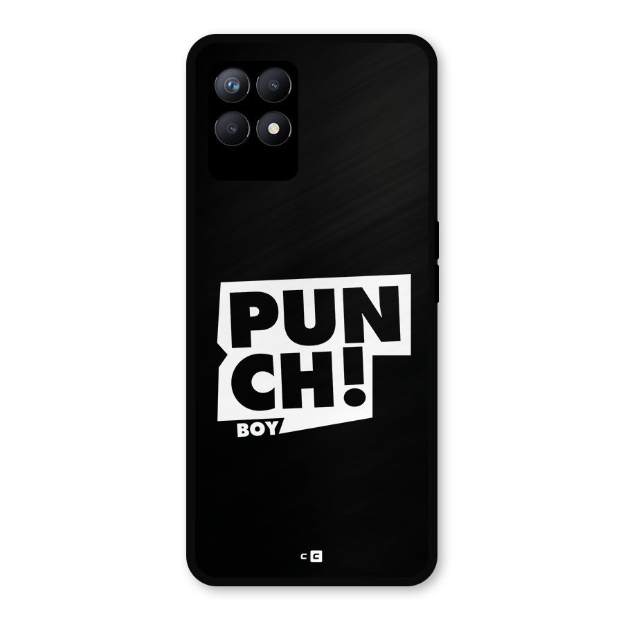 Punch Boy Metal Back Case for Realme 8i