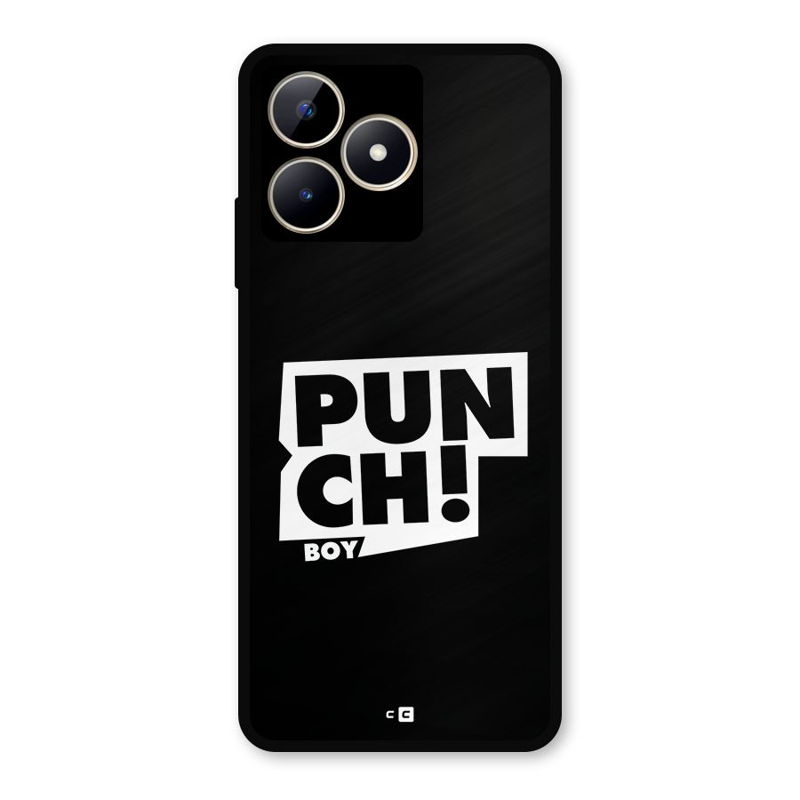 Punch Boy Metal Back Case for Realme C53
