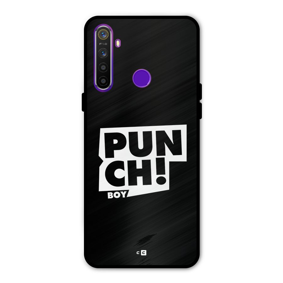 Punch Boy Metal Back Case for Realme Narzo 10