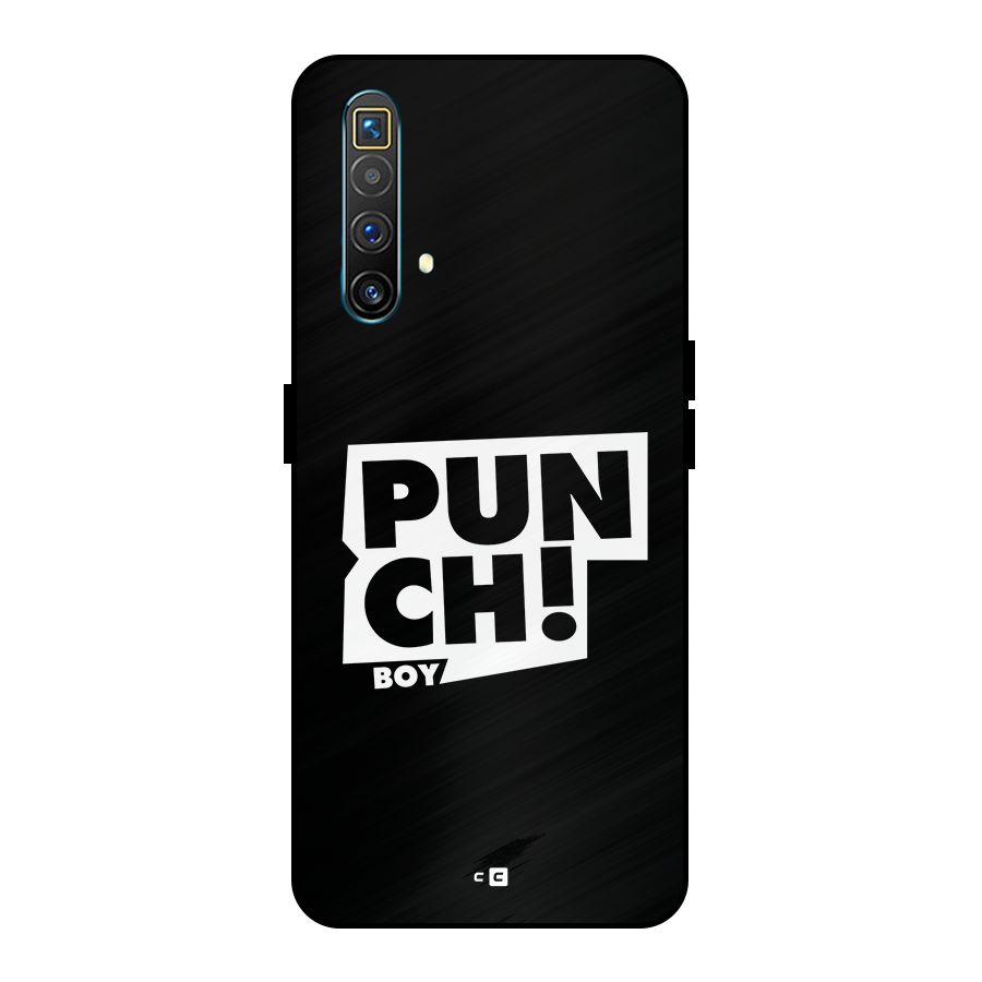 Punch Boy Metal Back Case for Realme X3