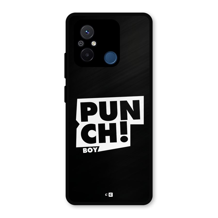 Punch Boy Metal Back Case for Redmi 12C