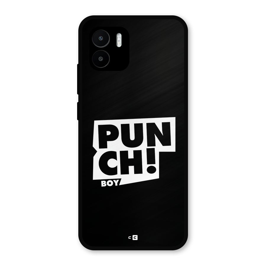 Punch Boy Metal Back Case for Redmi A2