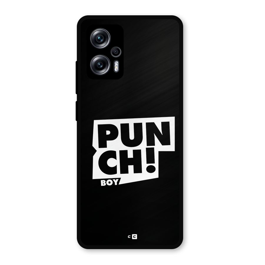 Punch Boy Metal Back Case for Redmi K50i