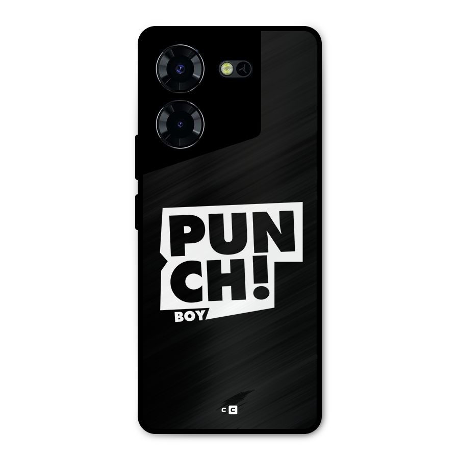 Punch Boy Metal Back Case for Tecno Pova 5 Pro 5G
