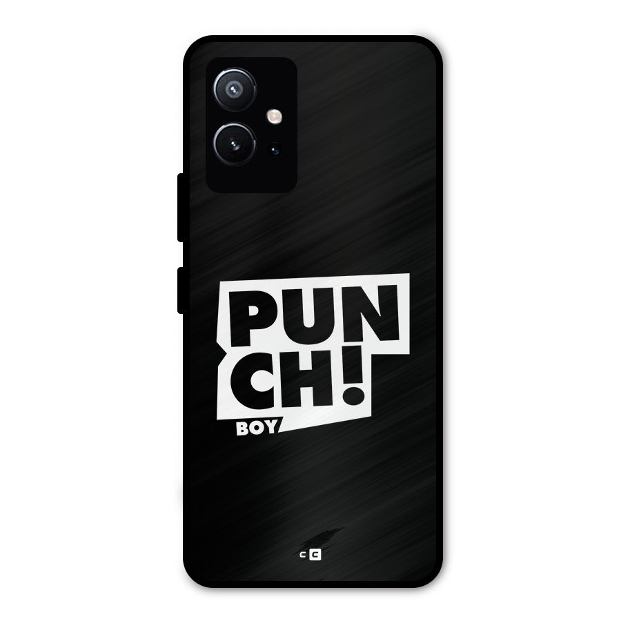 Punch Boy Metal Back Case for Vivo T1 5G
