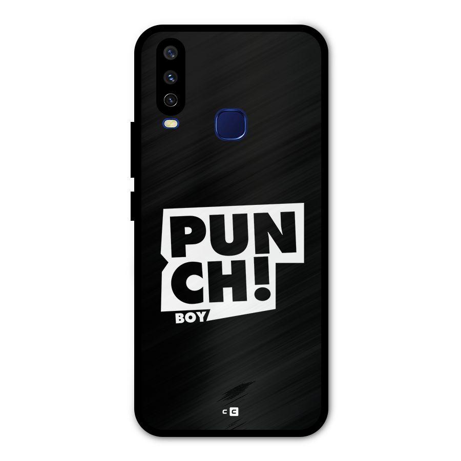 Punch Boy Metal Back Case for Vivo U10