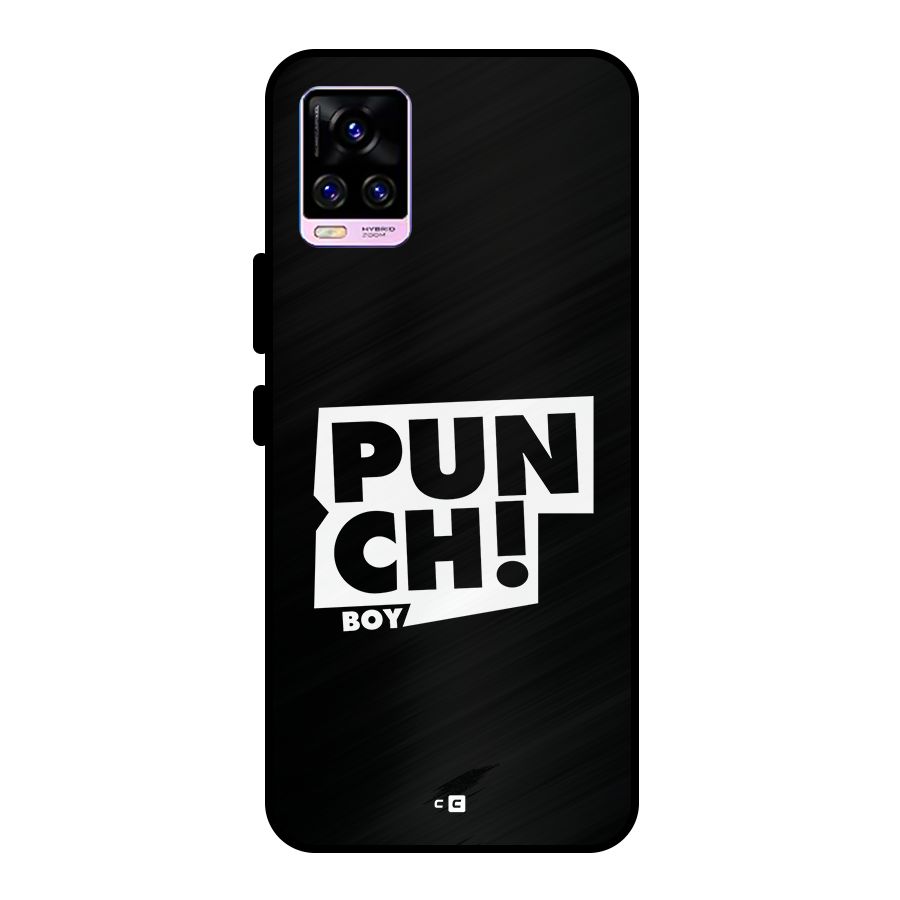 Punch Boy Metal Back Case for Vivo V20 Pro