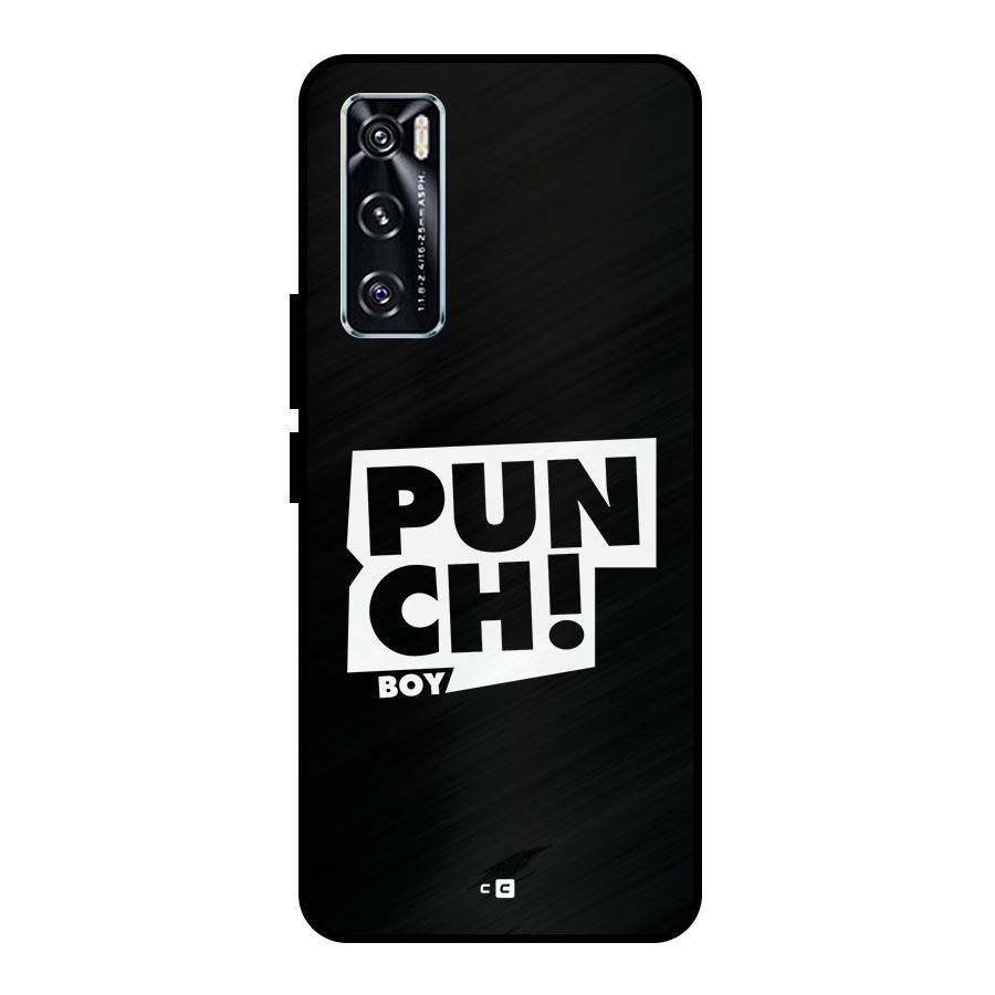 Punch Boy Metal Back Case for Vivo V20 SE