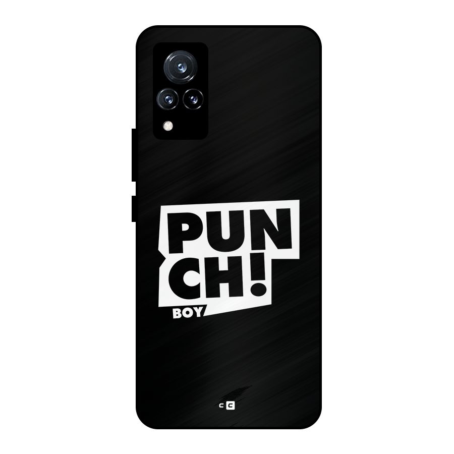 Punch Boy Metal Back Case for Vivo V21 5G