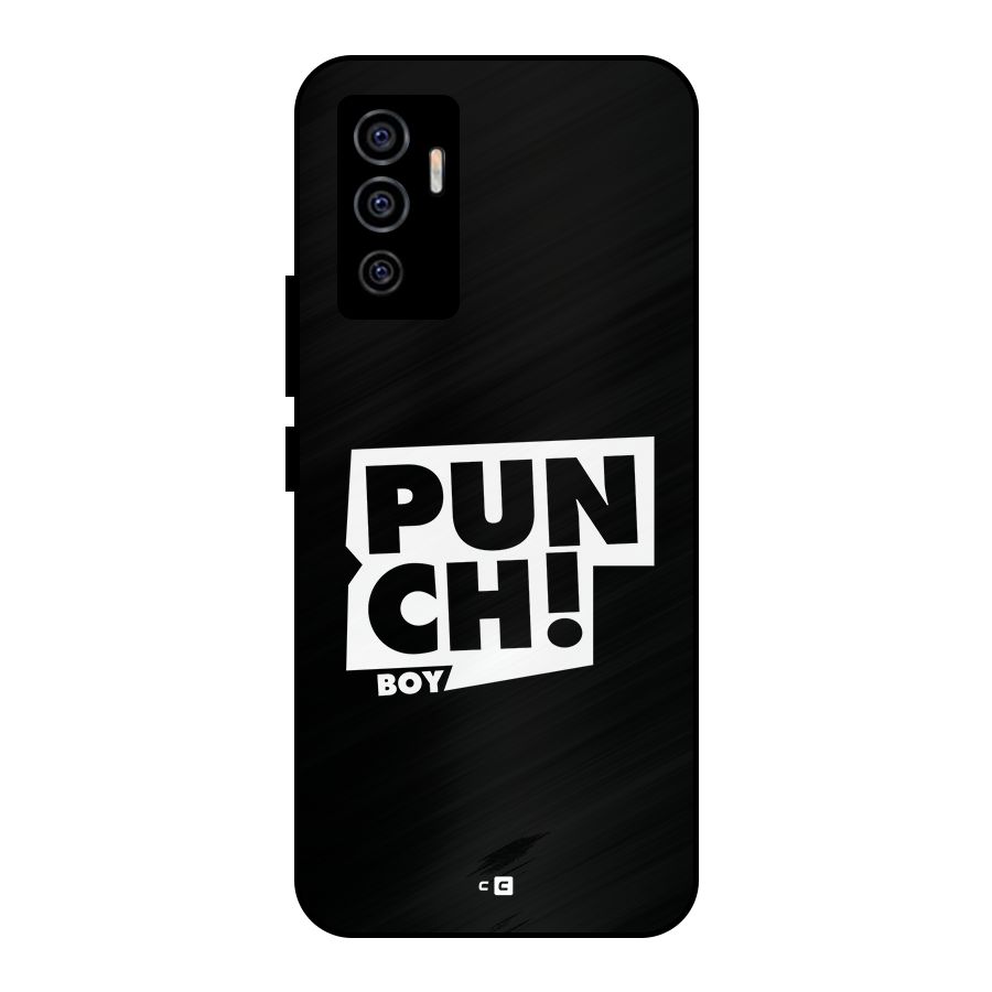 Punch Boy Metal Back Case for Vivo V23e