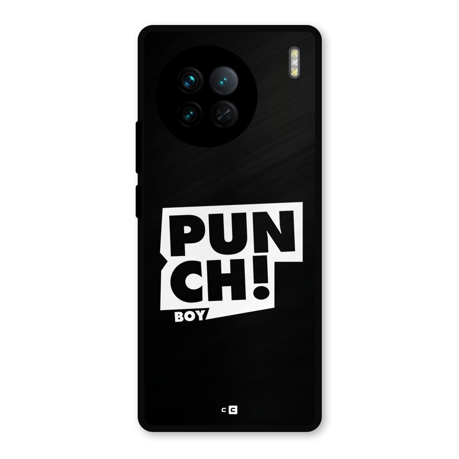 Punch Boy Metal Back Case for Vivo X90