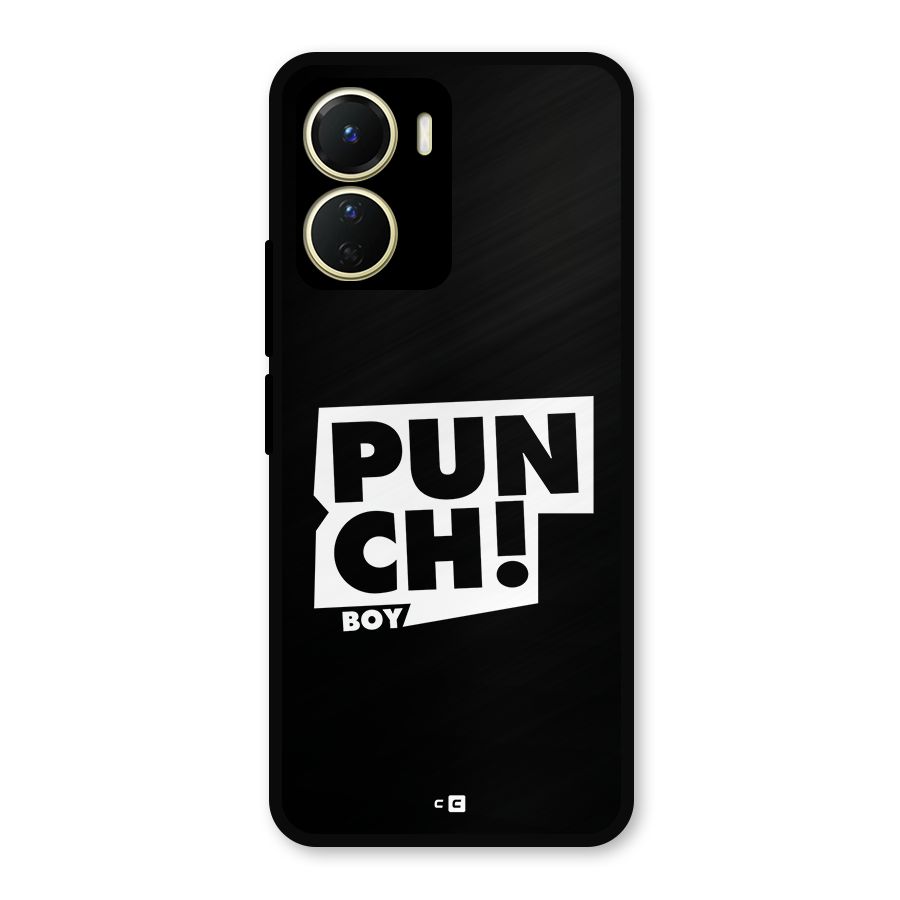 Punch Boy Metal Back Case for Vivo Y16