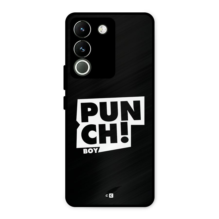 Punch Boy Metal Back Case for Vivo Y200