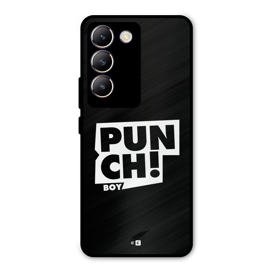 Punch Boy Metal Back Case for Vivo Y200e
