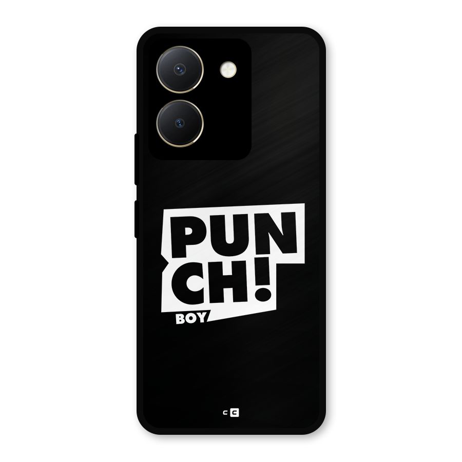 Punch Boy Metal Back Case for Vivo Y36