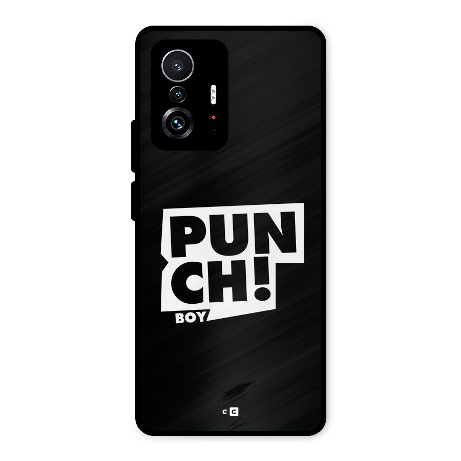 Punch Boy Metal Back Case for Xiaomi 11T Pro