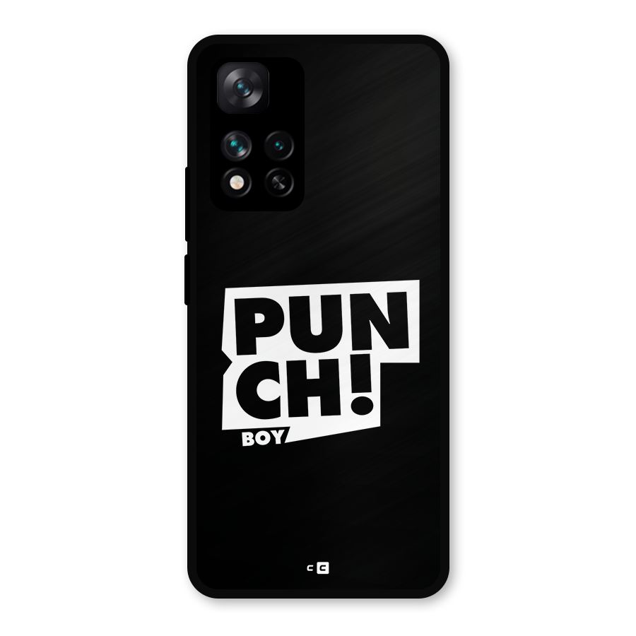 Punch Boy Metal Back Case for Xiaomi 11i 5G