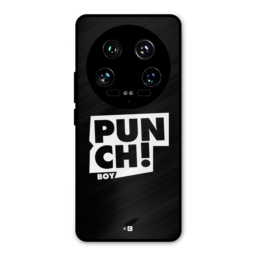 Punch Boy Metal Back Case for Xiaomi 14 Ultra