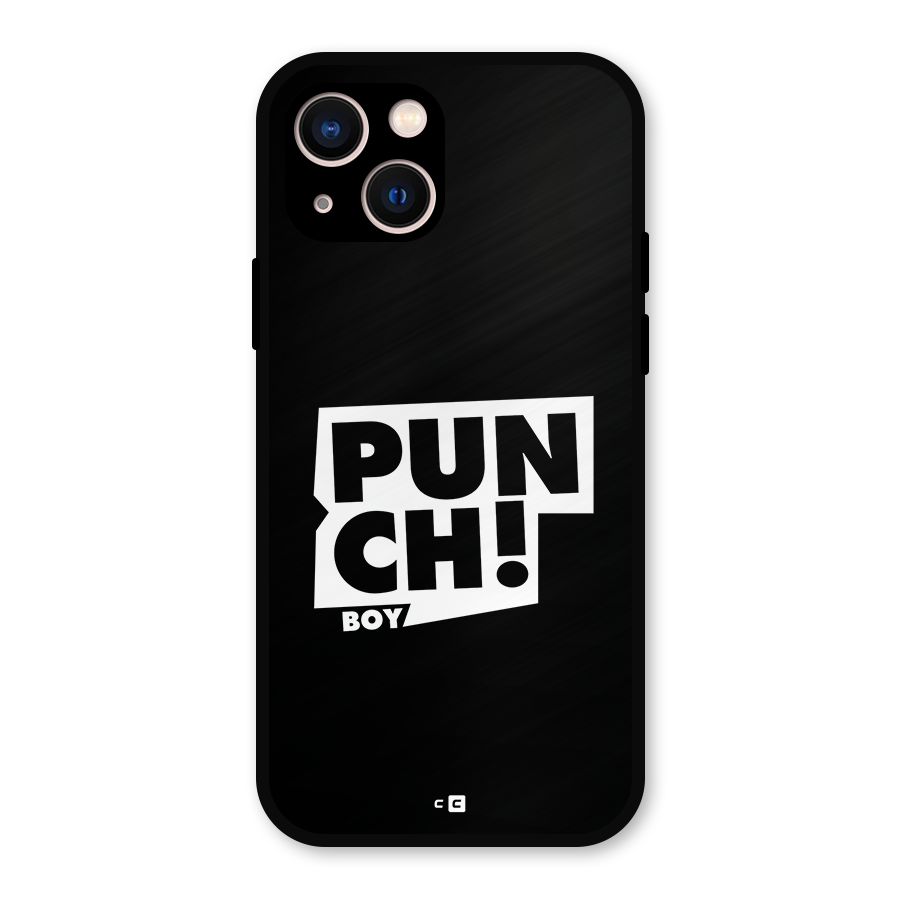 Punch Boy Metal Back Case for iPhone 13