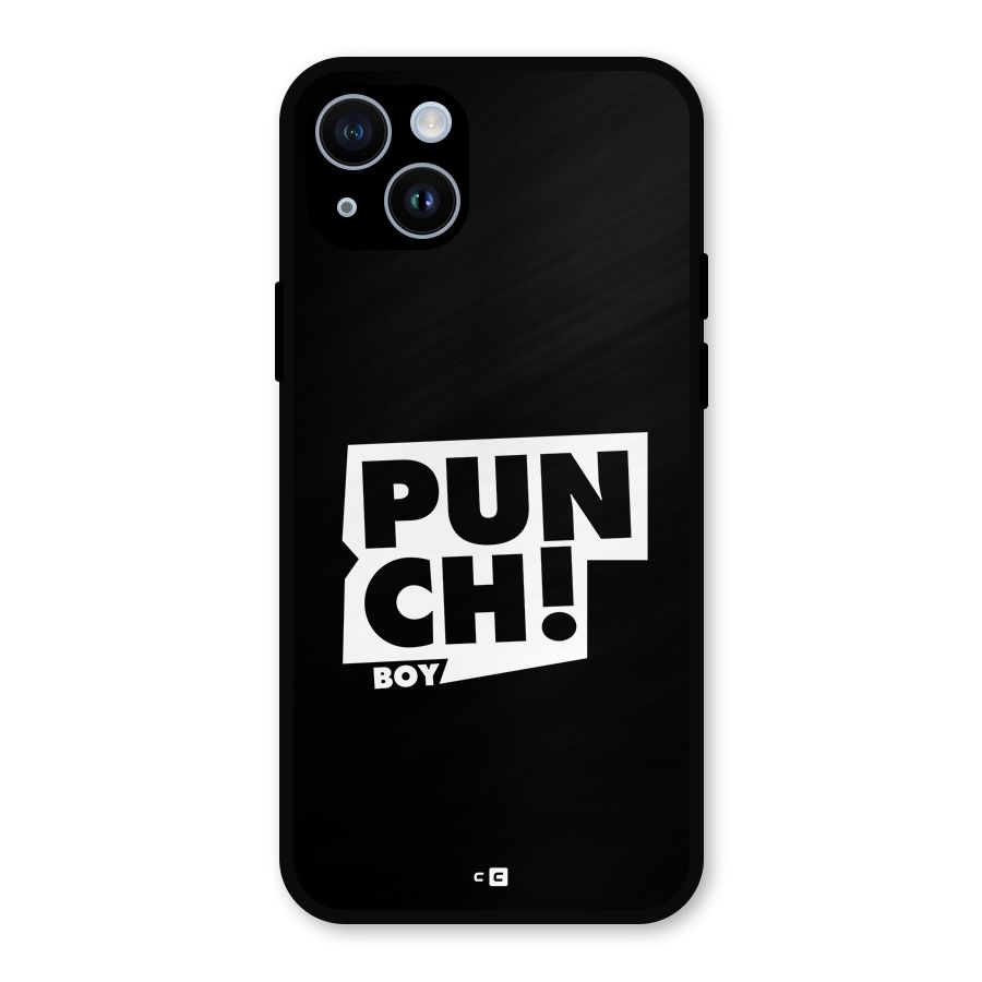 Punch Boy Metal Back Case for iPhone 14