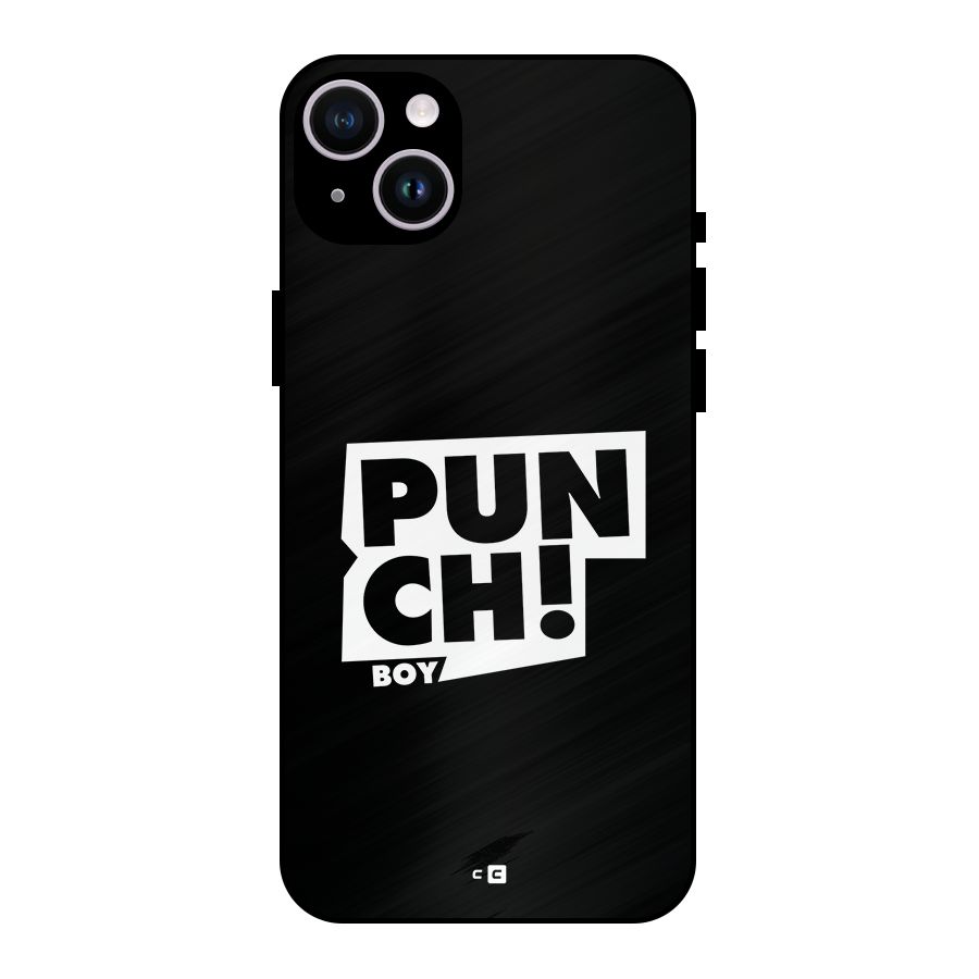 Punch Boy Metal Back Case for iPhone 14 Plus
