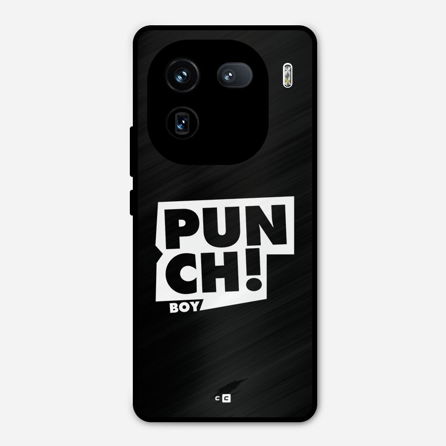 Punch Boy Metal Back Case for iQOO 12